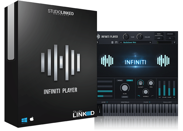 StudioLinked INFINITI PLAYER With 22 Libraries PC & MAC Music