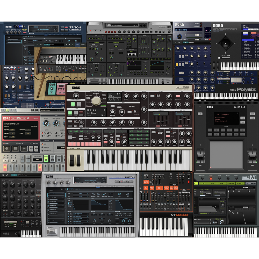 Collection 4 Instruments Music Software Tools and VST Plugins